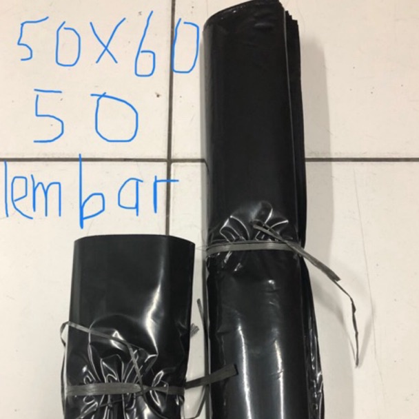 

KODE T3H8 Polymailer hitam glossy kantong paking uk 5x6 5 lembar sangat tebal