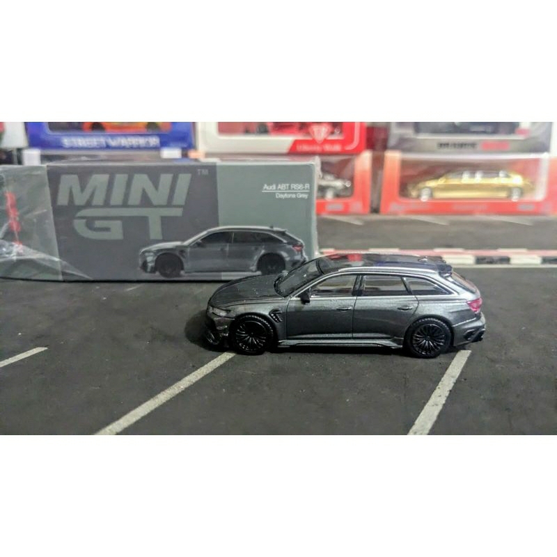 Diecast Mini GT Audi ABT RS6 R Daytona Grey No 479
