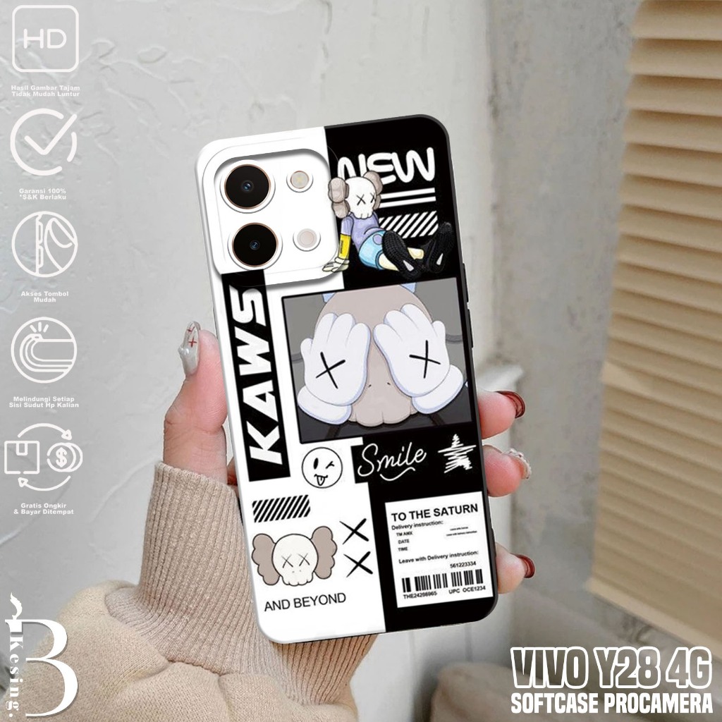 Case VIVO Y28 4G - Casing VIVO Y28 4G Motif AES - Silikon Hp VIVO Y28 4G - Softcase Hp VIVO Y28 4G -