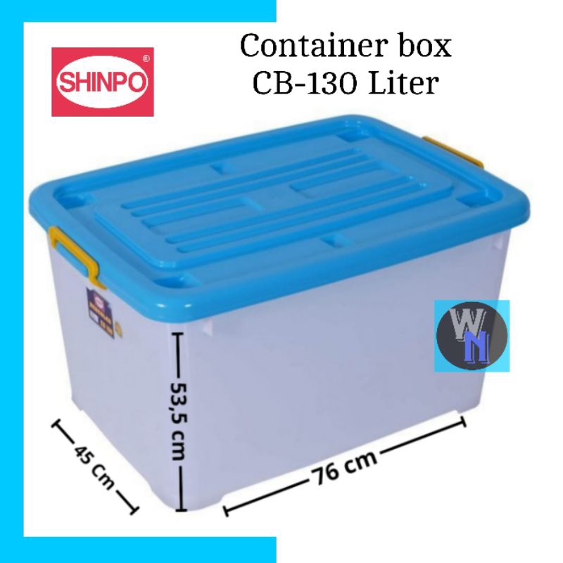 SHINPO Kontainer/Container box 130 Liter/Kontener/Container box cb 130 Liter shinpo
