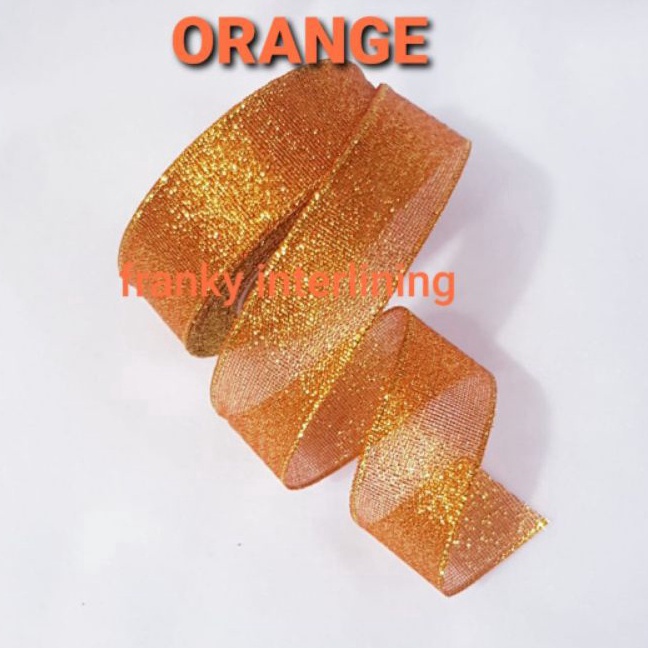 

Grosir Pita Gliter Metallic Lebar 25cm Per Roll Isi 18 meter