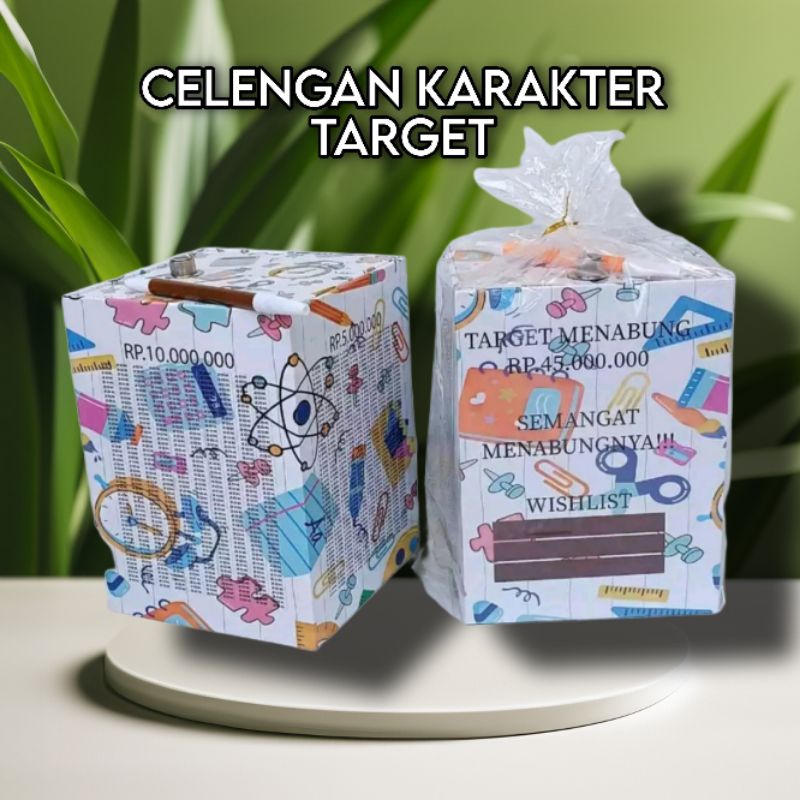 Celengan Karakter Anak Murah - Celengan Karakter Unik - Celengan Kabah - Celengan Lucu - Celengan At