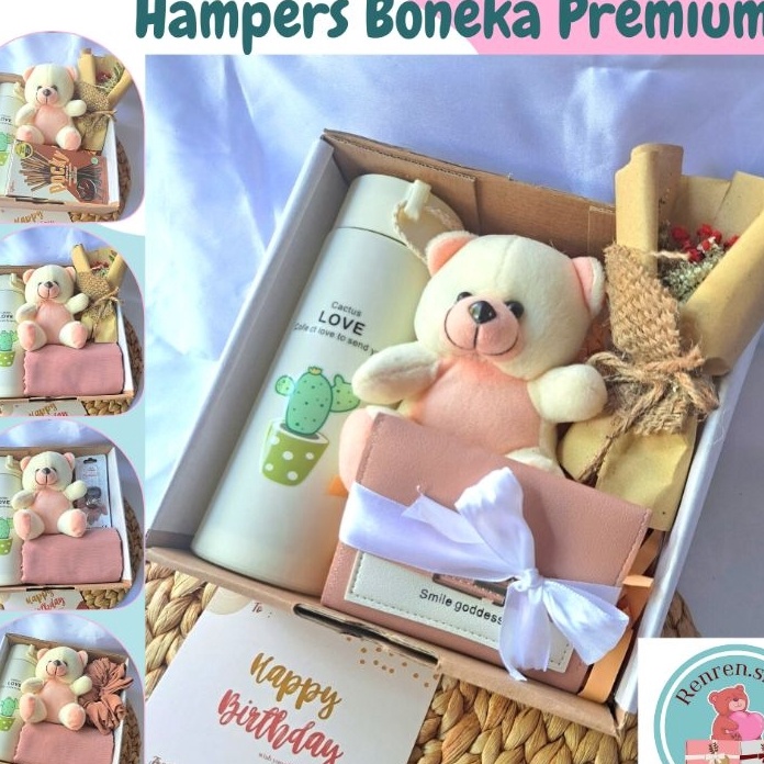 

Kilat Ready Hampers boneka dan snack Hampers ulang tahun Kado ulang tahun Kado ultah Cewek