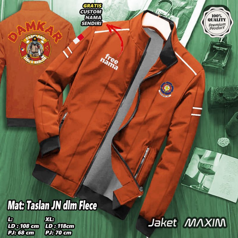 JAKET DAMKAR/JAKET PEMADAM/JAKET KEAMANAN/JAKET DAMKAR INDONESIA/JAKET DAMKAR KEBAKARAN/WATERPROOF F
