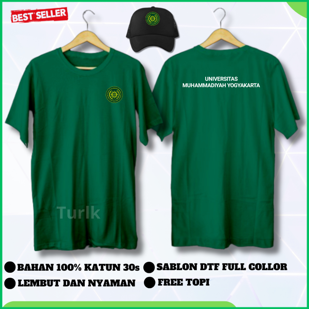 Kaos Univeritas Muhammadiyah Yogyakarta Kaos UMY Kaos Tshirt UMY Universitas Muhammadiyah Yogyakarta