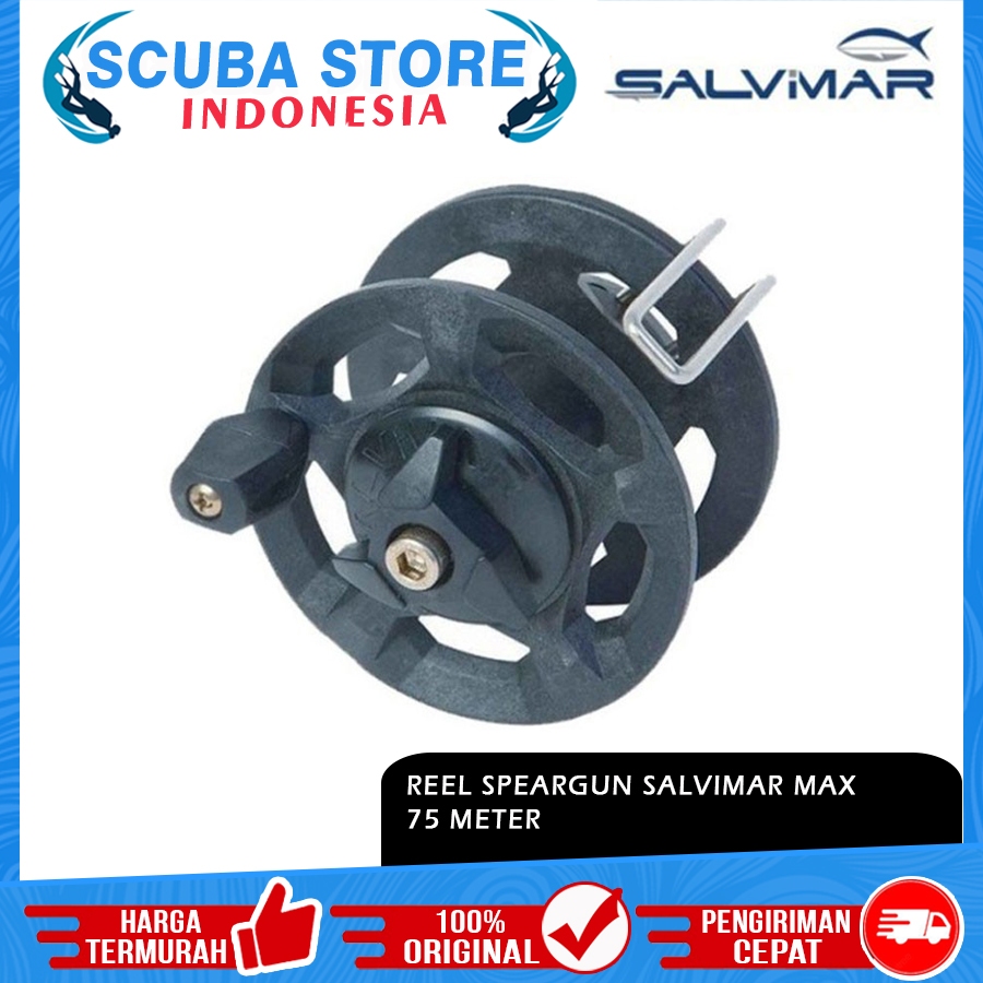 Reel Speargun Salvimar Max 75 Panah Ikan Selam Gulungan Tali Spearfishing Spearo