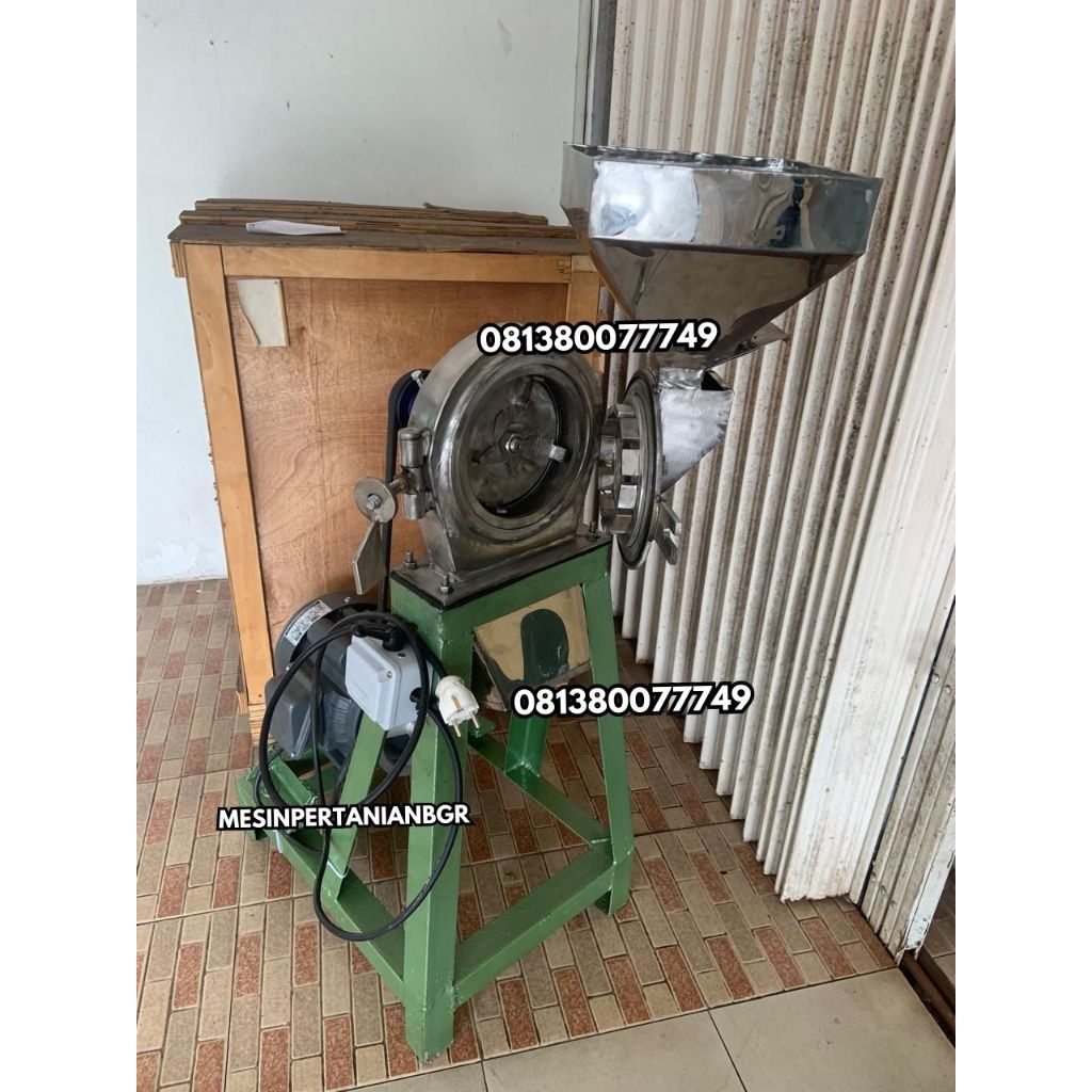 Mesin Penggiling Tepung Penepung FFC-15 Stainless Gilingan Jagung Beras Kopi Singkong
