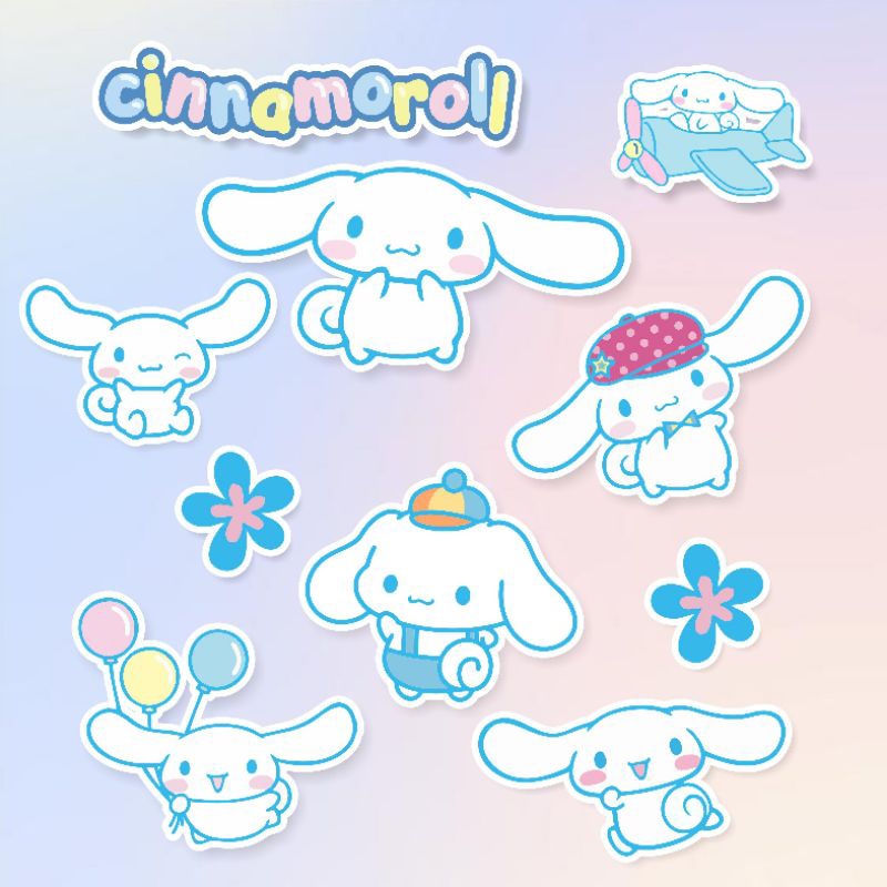 CINNAMOROLL Hiasan Dekorasi Ultah Ulang Tahun Tasyakuran Aqiqah Tedak Siten
