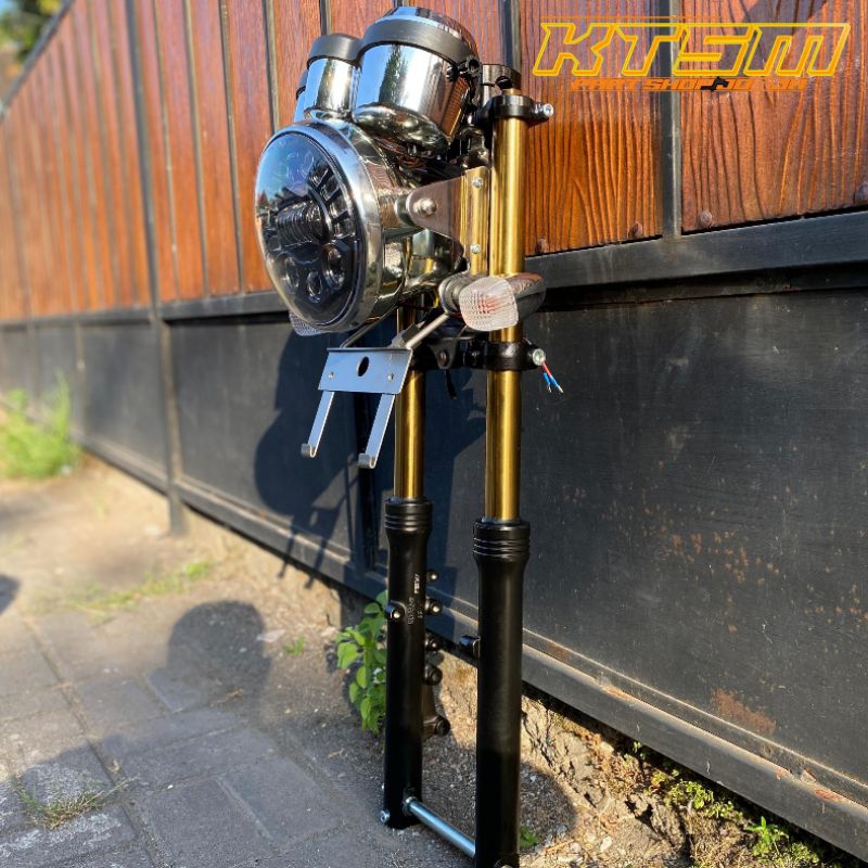 sok shock depan ninja as gold style ninja ss pnp honda tiger megapro yamaha scorpio vixion rx king