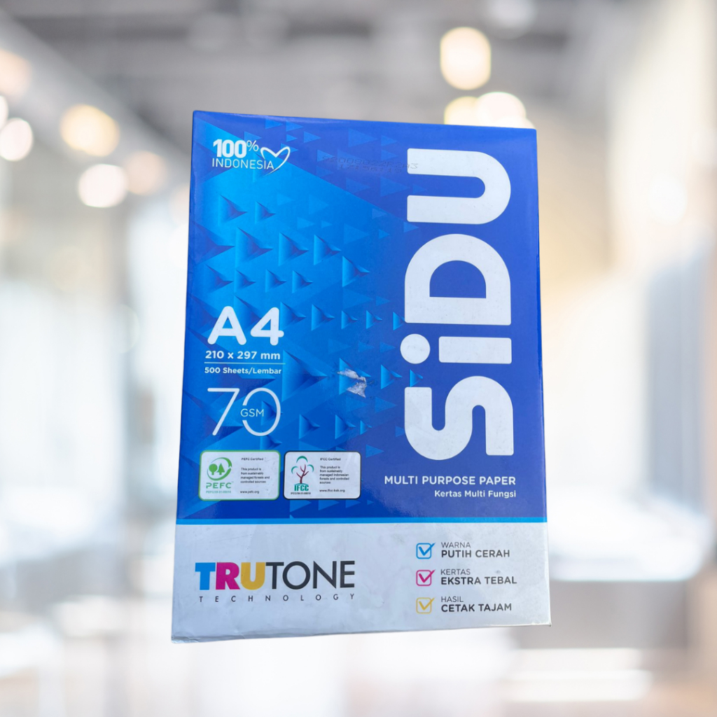 

SIDU KERTAS HVS A4 70 GSM KERTAS FOTOCOPY