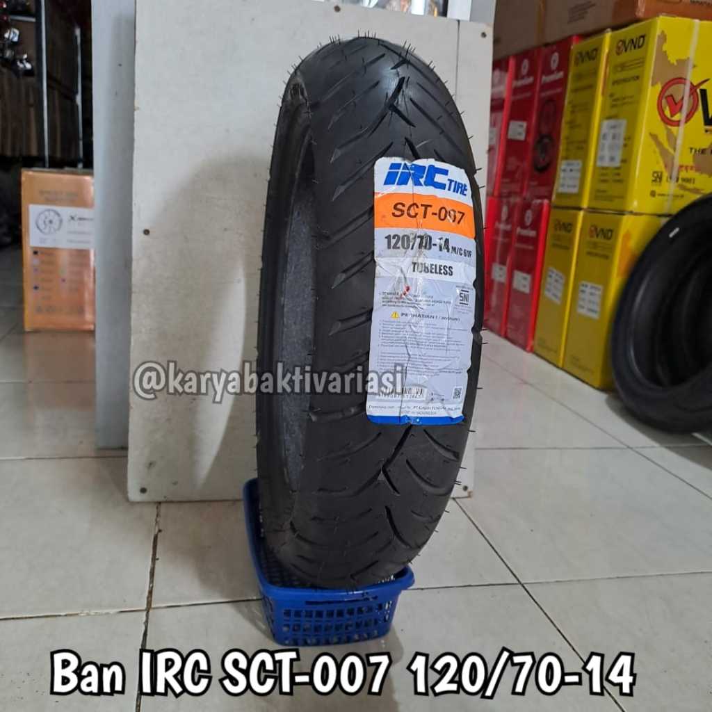 BAN IRC SCT-007 120/70-14, 130/70-14, 130/70-13 , SCT-006 110/70-14, SCT-005 110/80-14, 140/70-14