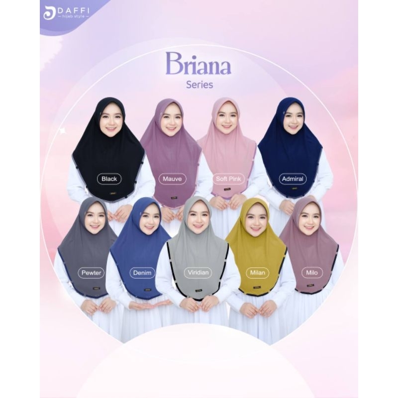 Bergo Briana Daffi Hijab