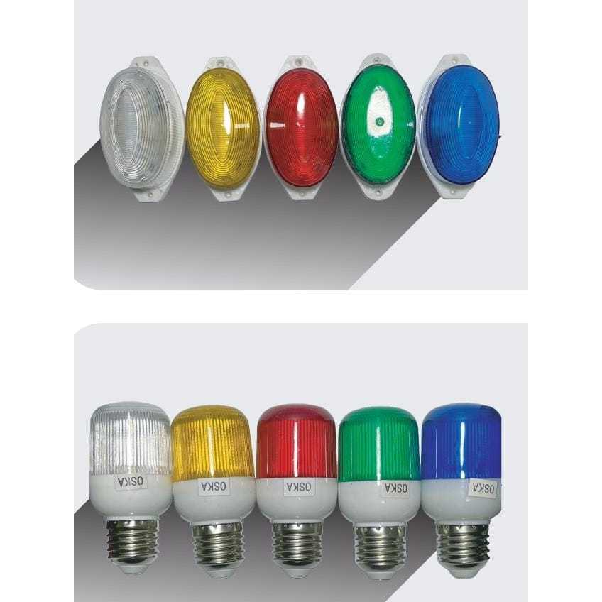LAMPU KEDIP STROBO E27 OUTDOOR LAMPU BLITZ 5WATT LAMPU LED STROBO