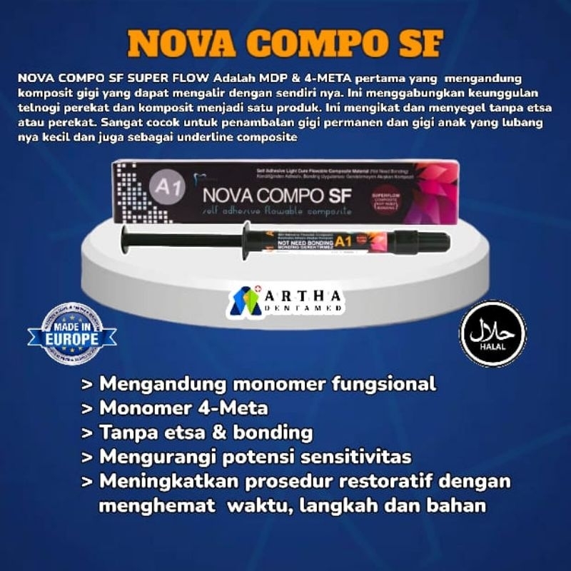 COMPOSITE FLOW NOVA COMPO FLOWABLE SF ( IMICRYL )