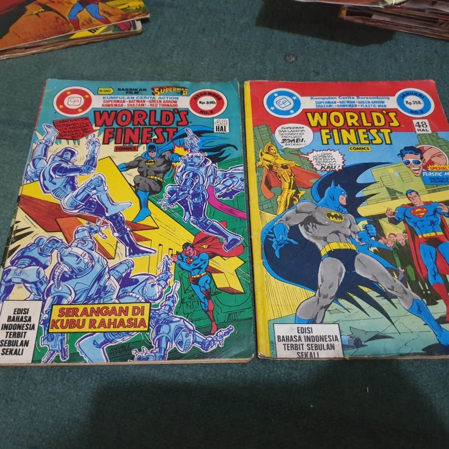 Komik Indonesia Jadul Lawas : World's Finest Comics