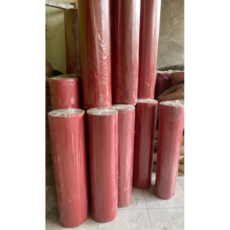 Karpet talang air merah hitam peroll