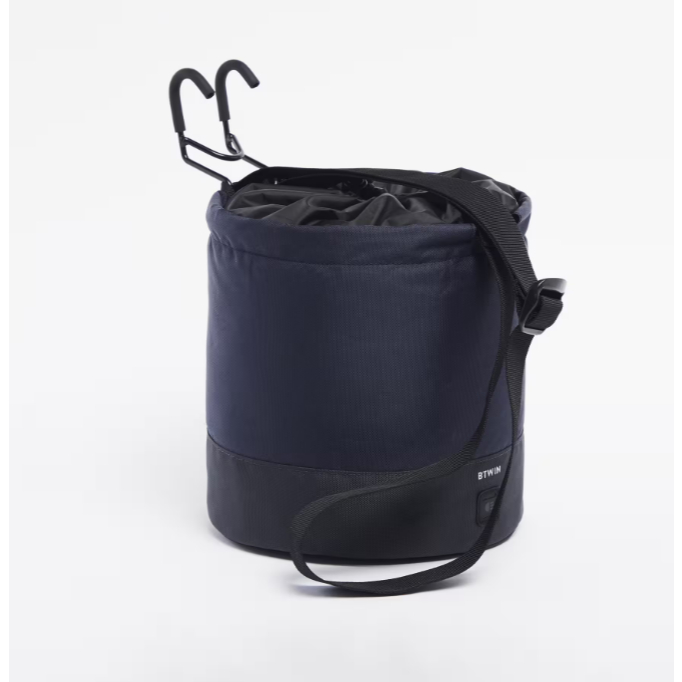 BTWIN Tas Pannier 10L Untuk Sepeda Lipat Ringkas Adjustable