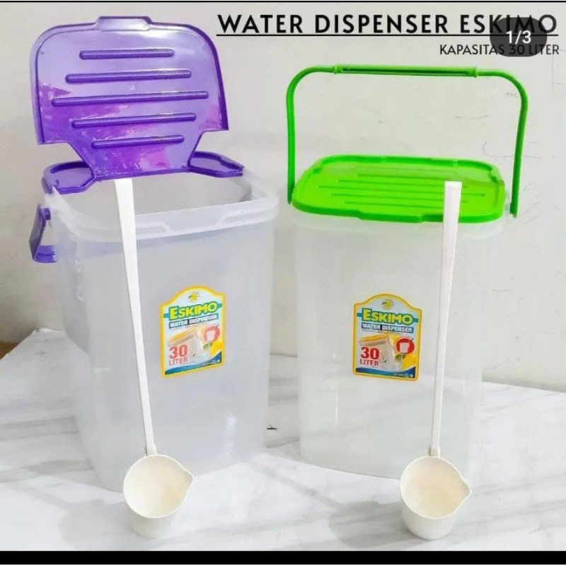 TEMPAT ES BUAH/ TOPLES ES / ESKIMO 30 Liter