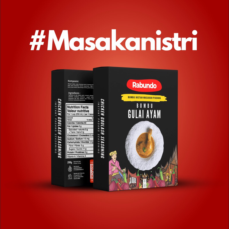 

Bumbu Gulai Ayam Padang 200g Asli Minangkabau by Rabundo Bumbu Instan Masakan Padang Gulai Ayam Pop bakar Cincang Daging Sapi Tunjang Kikil asampadeh ikan sate telur dadar rendang dendeng