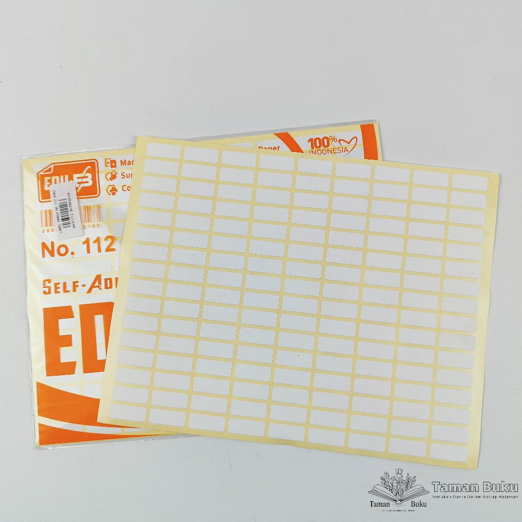 

Stiker Label harga Edu-b No 112 Label undangan Tempelan harga 5PAk isi 50 Lembar