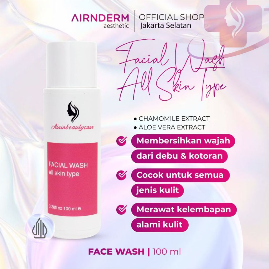 Airnderm Aesthetic Facial Wash All Skin Type (by AIRIN BEAUTY CARE)