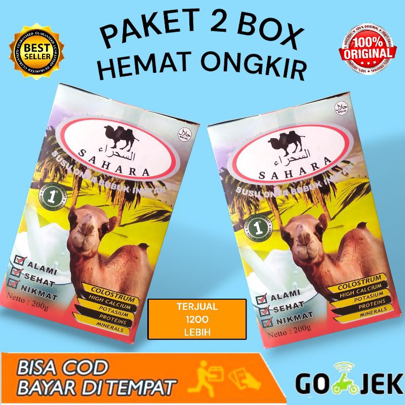

Sakit Sendi Minum Susu Unta Sahara Ampuh 2 box
