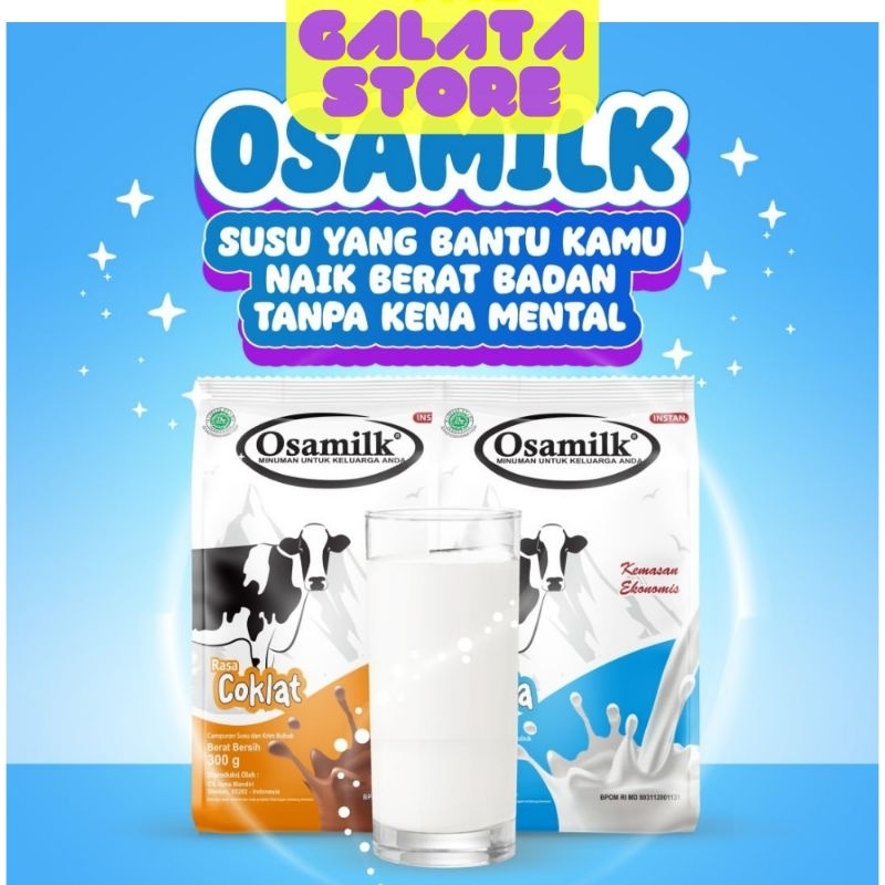 

OSAMILK ORI 100% SUSU GEMUK (FULLCREAM) 500GR