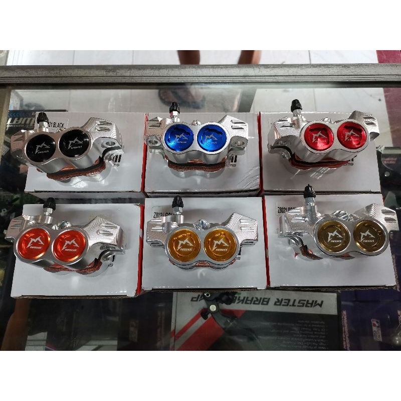 KALIPER MARZOCCHI FORMULA 4 PISTON KALIPER CNC MARZOCCHI FORMULA
