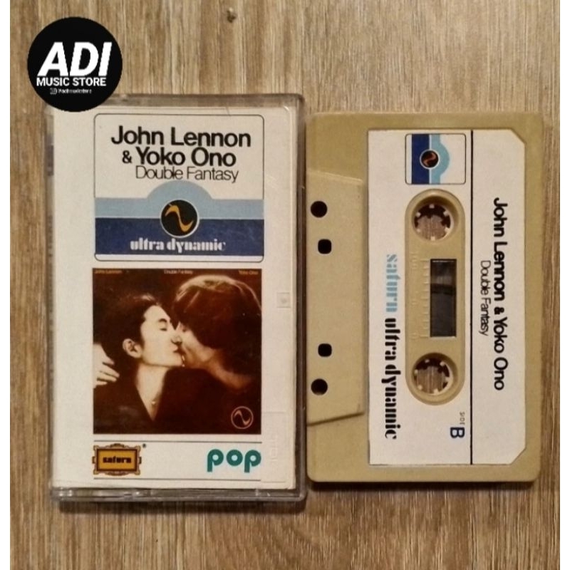 USED John Lennon (Member The Beatles) & Yoko Ono - Double Fantasy (Kaset Tape Pita)