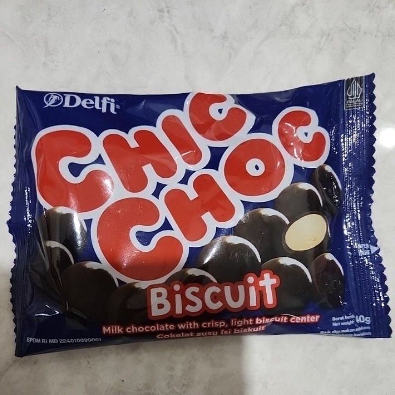 

Delfi chic choc biscuit 40gr