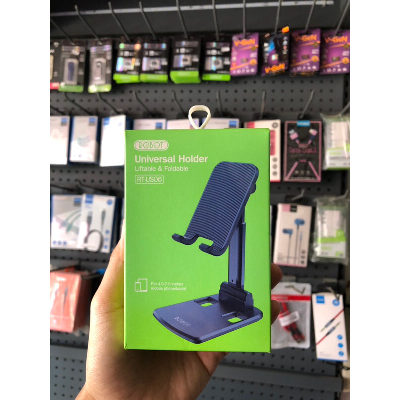 Universal Stand Holder ROBOT RT-US06 Tablet iPad iPhone Android Adjustable Stand Holder Original