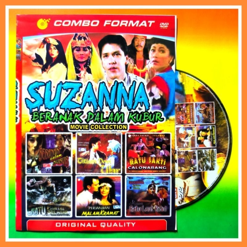 KASET KOLEKSI CAMPURAN SUZANNA BERANAK DALAM KUBURKASET KOLEKSI FILM SUZANNA-FILM HOROR INDONESIA LA