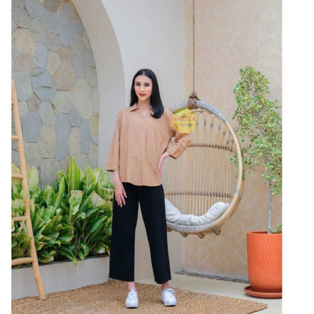 Rilley Kemeja Casual Wanita