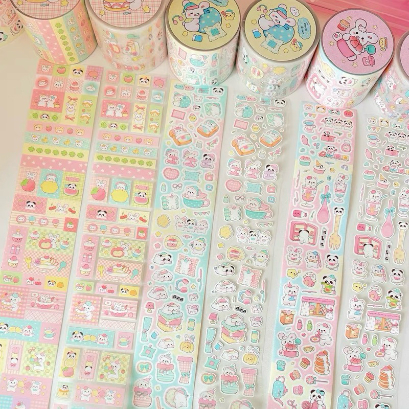 

sticker roll ecer 35cm deco journal readystock B1212