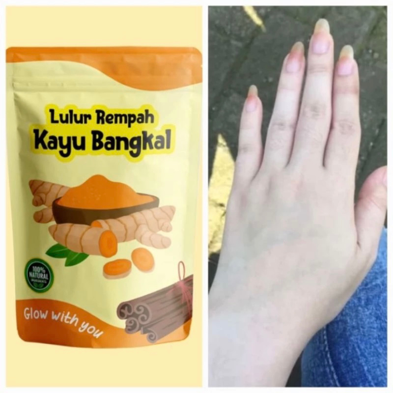 LULUR REMPAH KAYU BANGKAL / LULUR PEMUTIH KULIT CERAH & HALUS