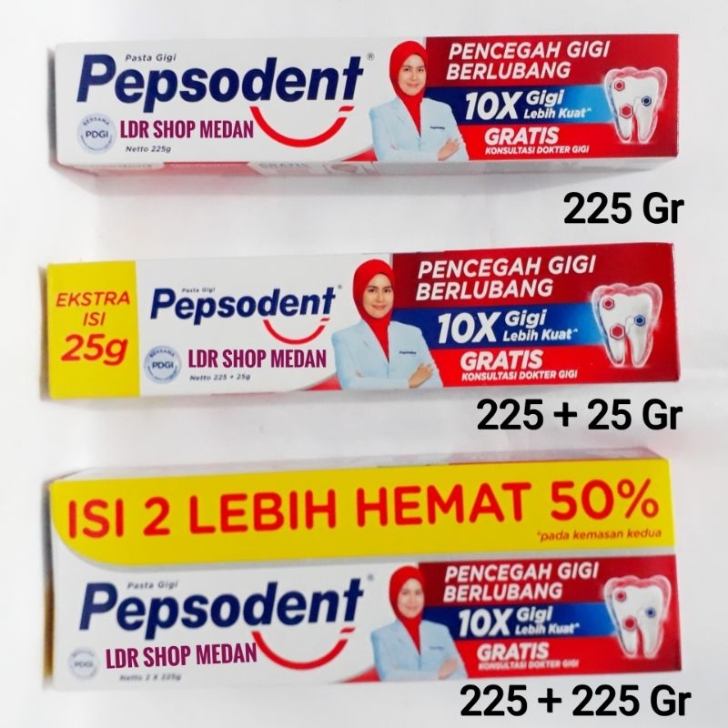 Pasta Gigi Pepsodent 225 gr
