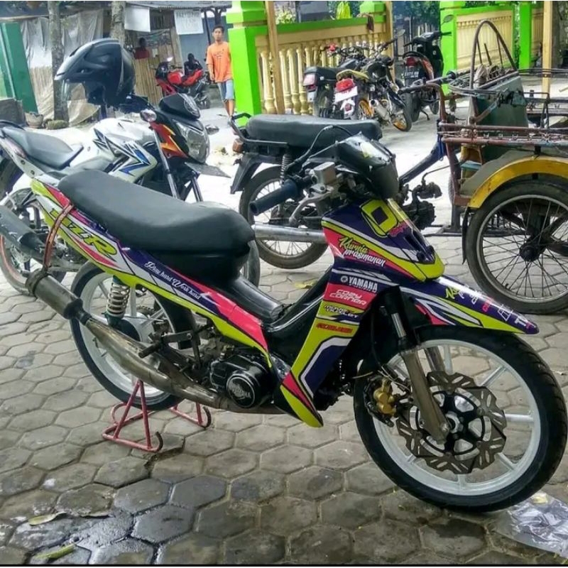 Stiker Decal Motor Fiz R Full body Stiker Fiz Bisa Custom