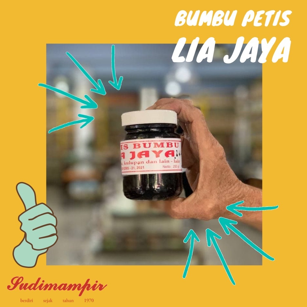 

Petis Udang /Petis Bumbu/Sambal Petis Lia Jaya / Malika khas Surabaya & Malang Kemasan 250 gram