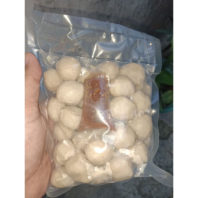 

BAKSO HOMEMADE ISI 40 Bonus Bumbu Kuah Halal Frozen Food