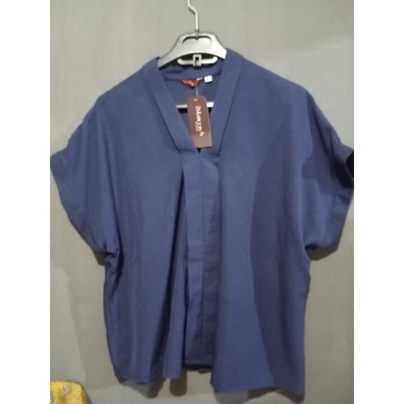 Atasan navy brand iMaroon Ori outer navy merk iMaroon
