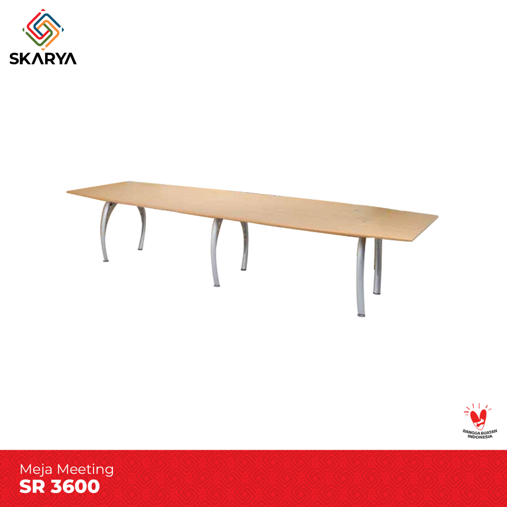 Meja Meeting Meja Kantor Modern 360cm SR 360 (Baru)