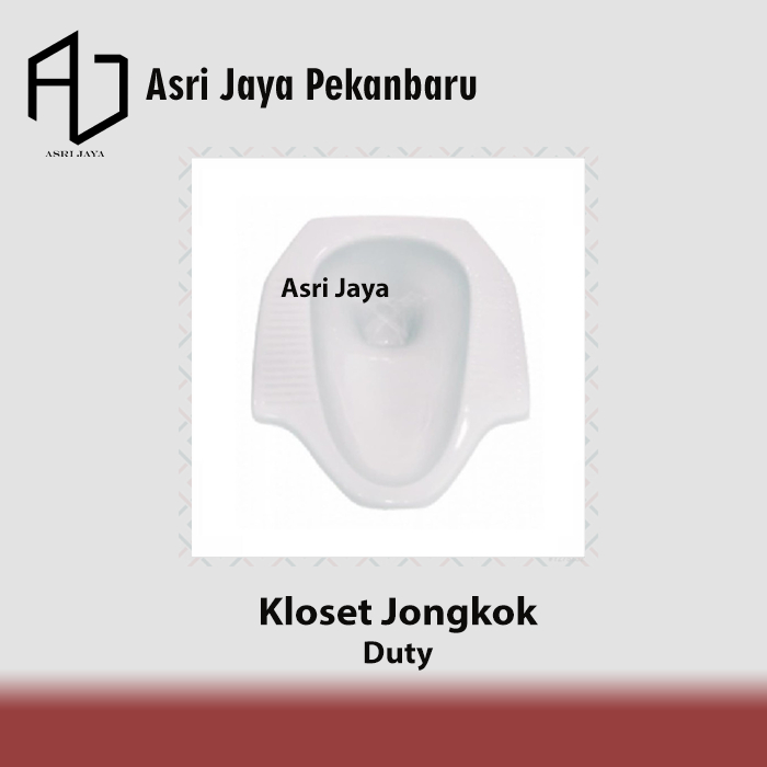 KLOSET JONGKOK DUTY ORIGINAL CLOSET JONGKOK DUTY