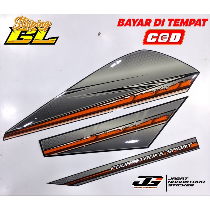 Striping Gl Max, Striping Honda Gl Pro, Striping Variasi, Stiker Motor, Stiker Herek, onderdil Honda