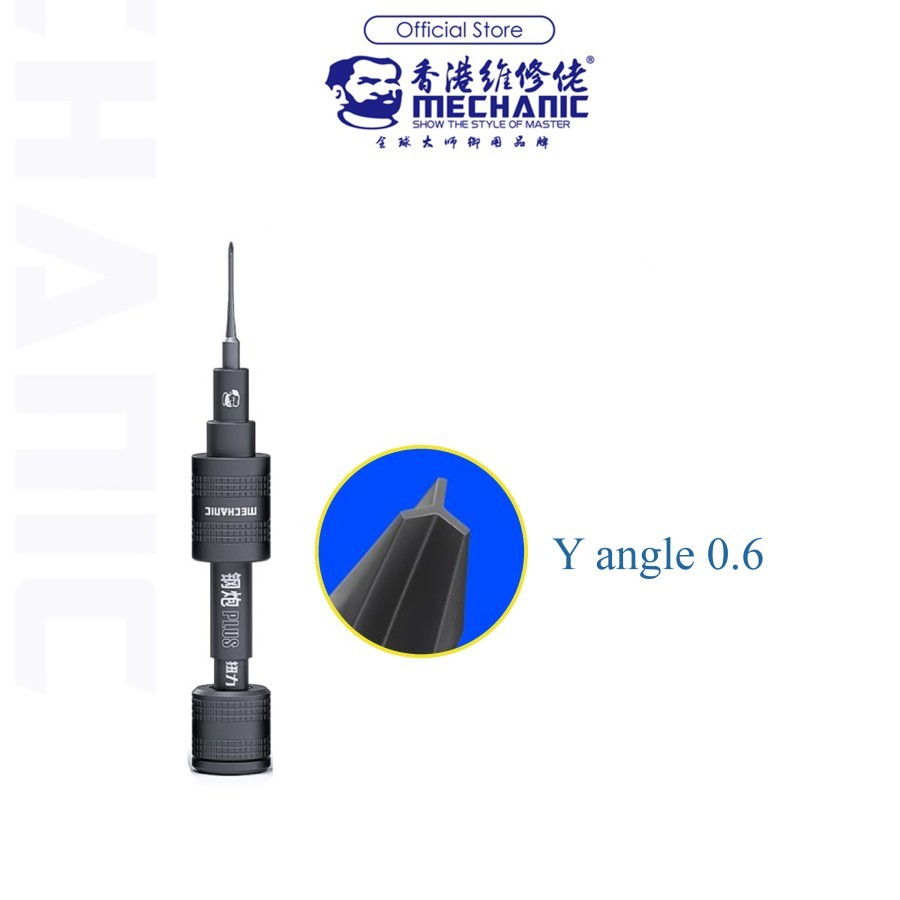 OBENG SATUAN MECHANIC MORTAR PLUS (Y) 0.6 SINGLE PACK ORIGINAL