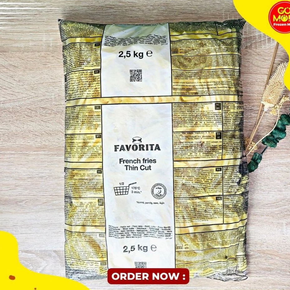 

FAVORITA FRENCH FRIES 2,5KG