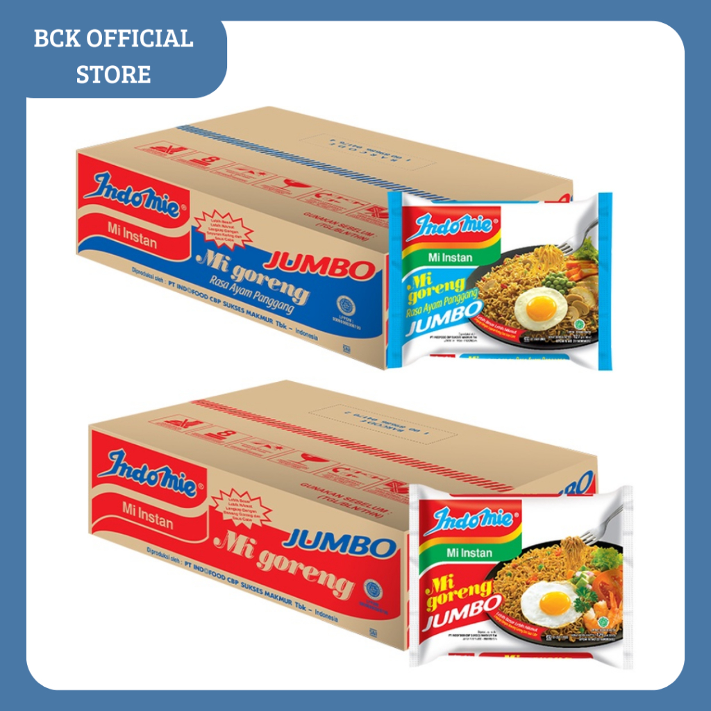 

INDOMIE GORENG JUMBO 24X126gr (KARTON)