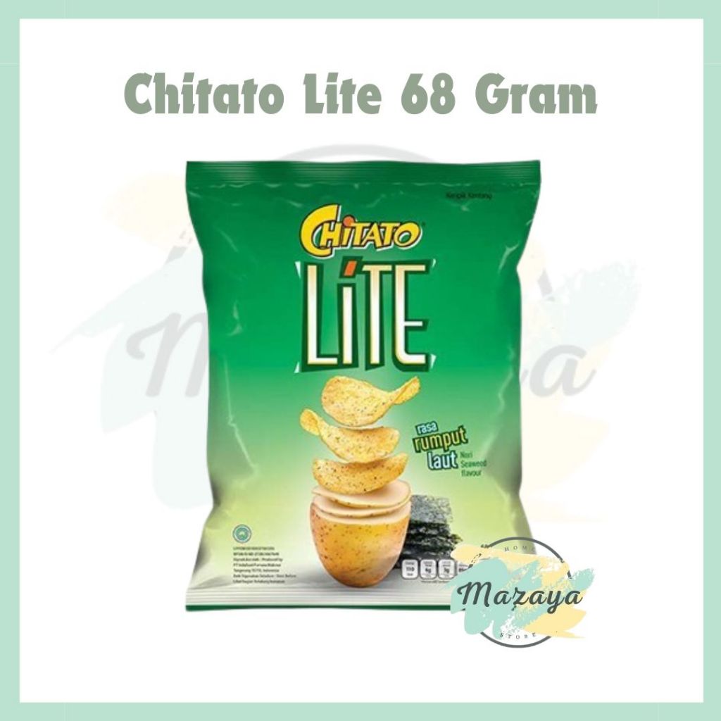 

CHITATO LITE NORI RASA RUMPUT LAUT SEAWED FLAVOR NETTO 68 GRAM