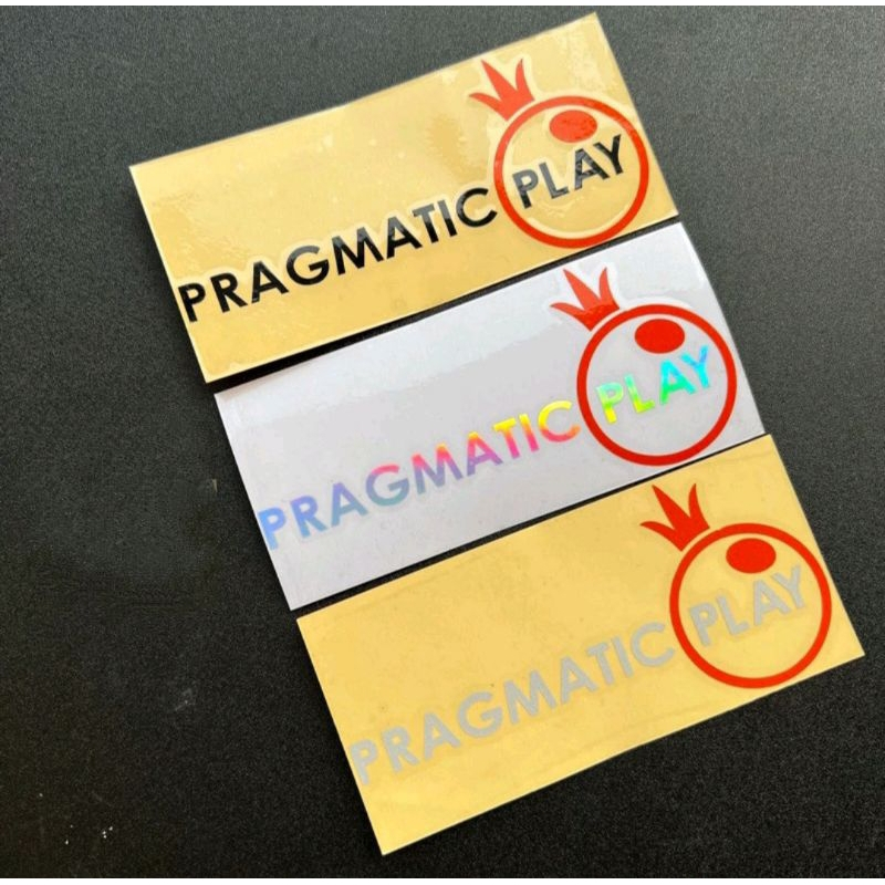 Sticker PRAGMATIC PLAY Stiker Cutting