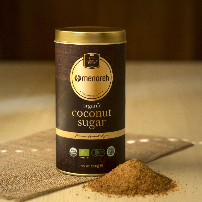 

Gula Kelapa Organik - Organic Coconut Sugar - Menoreh - 250gr