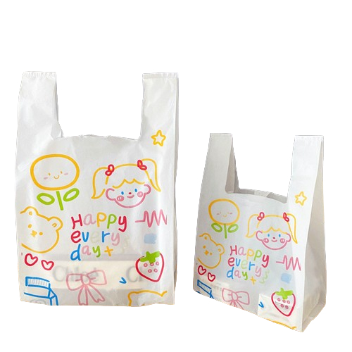 

Paper Bag - Kantong Plastik Bear Happy Every Day Tas Elastis Gift Bag Hadiah Kado Lucu Cute